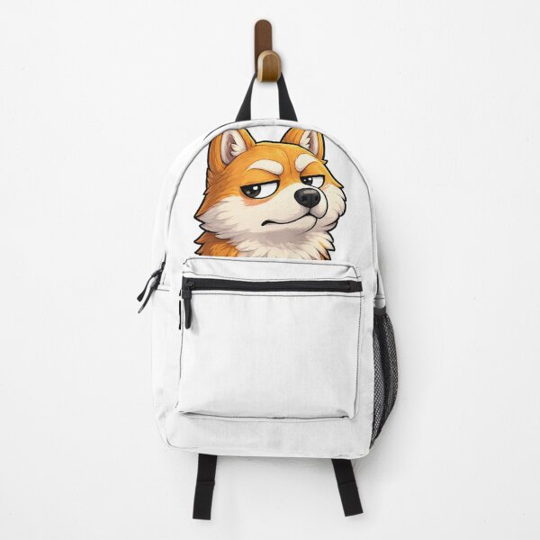 Item preview, Funny Side Eye Dog Meme Sticker - I Saw That Suspicious Shiba Inu Reaction Gift designed and sold by ArtByTripti.