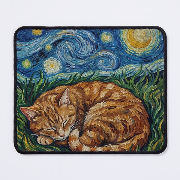 Item preview, Orange Tabby Night designed and sold by turkey1200.