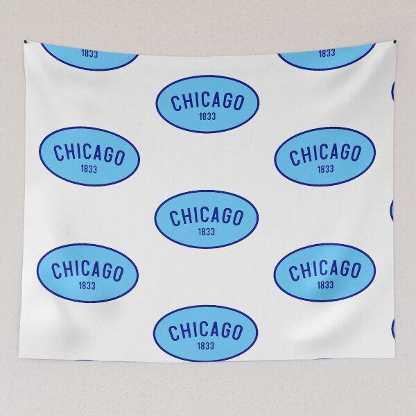 Item preview, Chicago Blue 1833 designed and sold by Normbot2000.
