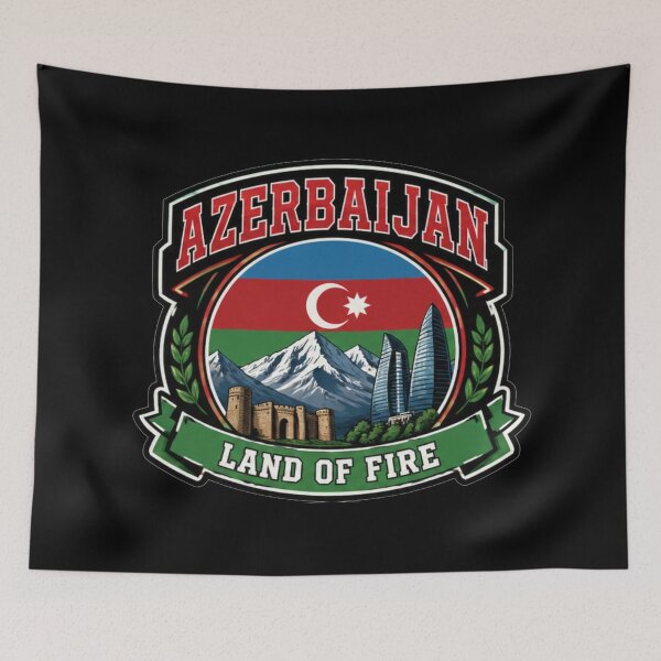 Item preview, Azerbaijan – Where Europe Meets Asia designed and sold by GnuArt.