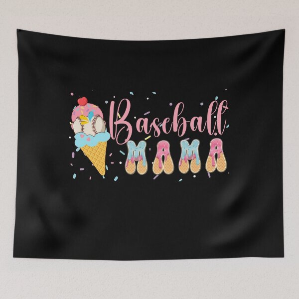 Item preview, Baseball Mama Ice Cream Tee designed and sold by KIROSALS.