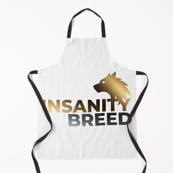 Item preview, INSANITYBREED "GOLDEN WOLF" Official Metallic Logo Tee designed and sold by INSANITYBREED.