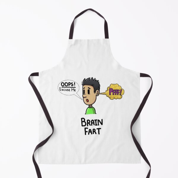 Item preview, Brain Fart Cartoon Design designed and sold by Murvel-Ink.