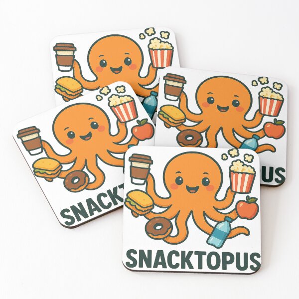 Item preview, Snacktopus designed and sold by ReadyOnMedia.