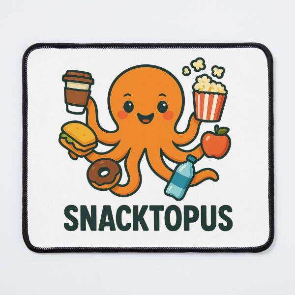 Item preview, Snacktopus designed and sold by ReadyOnMedia.