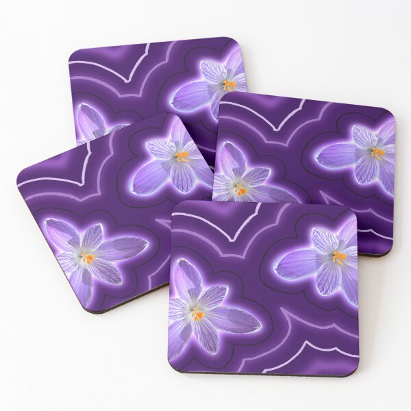Item preview, Glowing Crocuses  designed and sold by Moss-Mandalas.