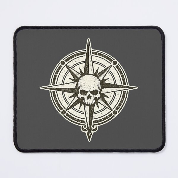 Item preview, Pirate Compass — Skull Compass Rose designed and sold by DreamMachine69.