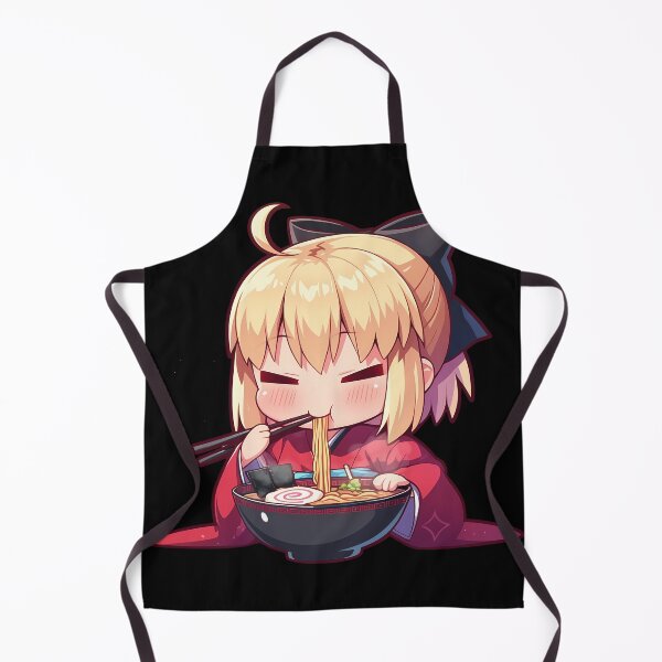 Item preview, Okita Souji Fate Grand Order Sakura Saber Kawaii Ramen designed and sold by mildaclairmo.