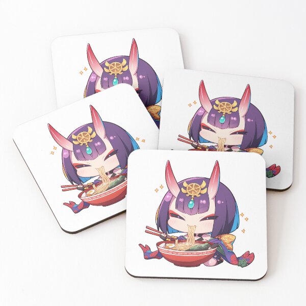 Item preview, Shuten Douji Fate Grand Order Assassin Kawaii Ramen Chibi designed and sold by mildaclairmo.