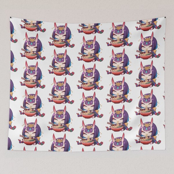 Item preview, Shuten Douji Fate Grand Order Assassin Kawaii Ramen Chibi designed and sold by mildaclairmo.