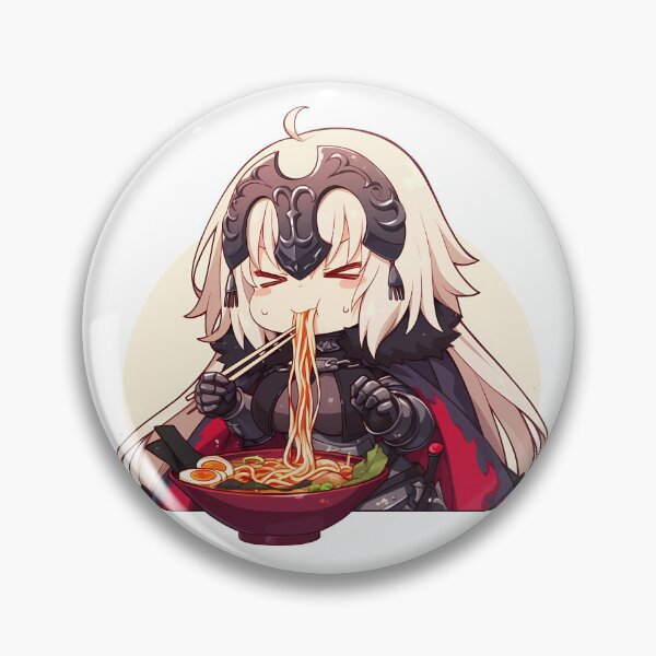 Item preview, Jeanne D Arc Alter Fate Grand Order Spicy Ramen Chibi Mood designed and sold by mildaclairmo.