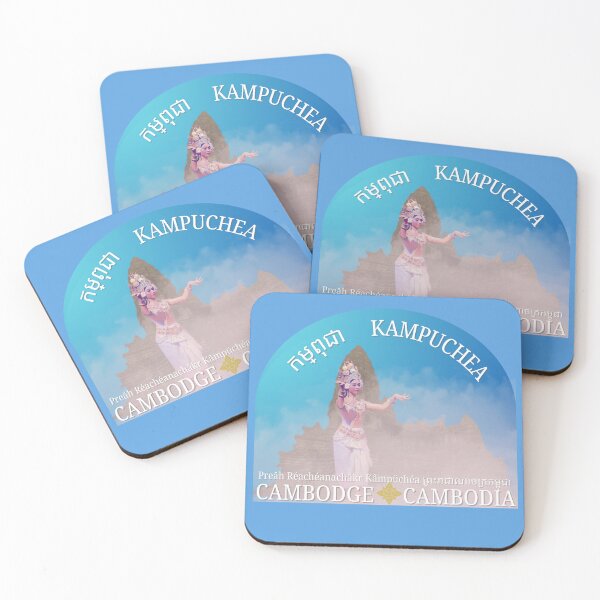 Item preview, Apsara in the Mist Blue designed and sold by Linklandiya.