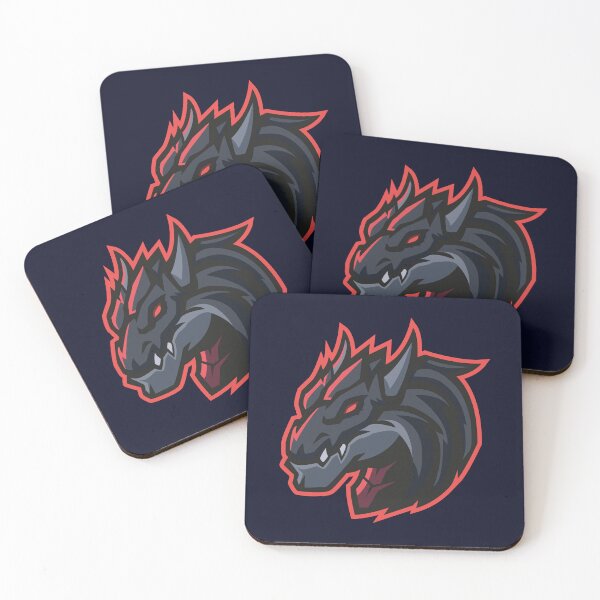 Item preview, Hungarian Dragon Head – Fierce Fantasy Dragon Illustration designed and sold by MerlinWear.
