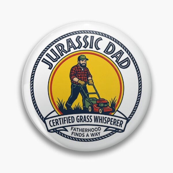 Item preview, Jurassic Dad: Certified Grass Whisperer designed and sold by By Dana Studio.