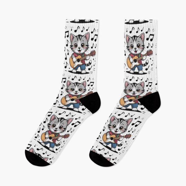 Item preview, Music Lover Cat designed and sold by QuiteOrbit.