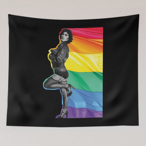 Item preview, Frank N Furter LGBTQ Pride the Rocky Horror Show  designed and sold by mohamed fahchouch.
