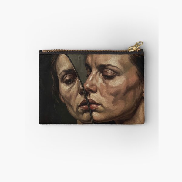 Aperçu de l'œuvre Faire face à l'autre soi Huile miroir créée et vendue par RamyGallery.