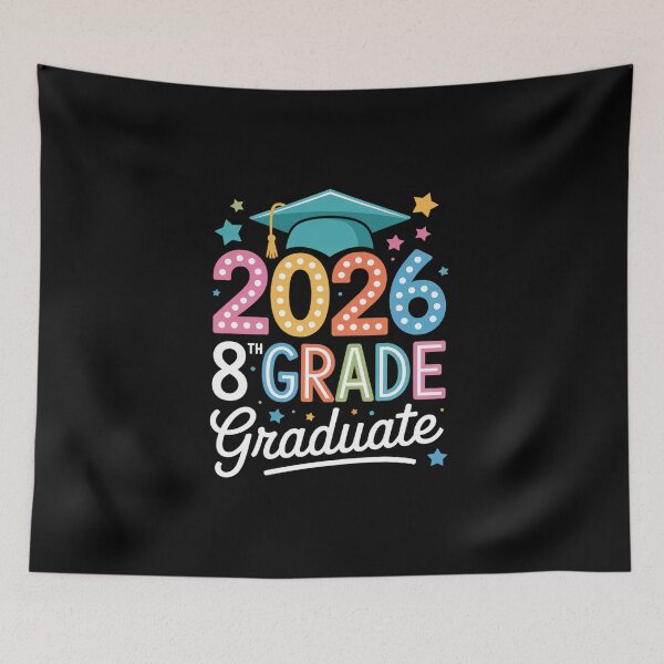 Item preview, 8th Grade Graduate 8th Grade Grad Class Of 2026 Graduation designed and sold by BlassmausArt.