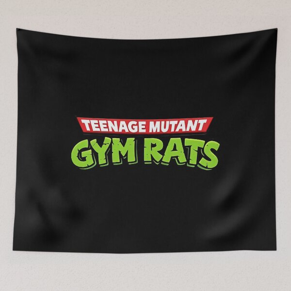 Item preview,  Teenage Mutant Gym Rats - Funny Gym  designed and sold by Psycho-Alien.