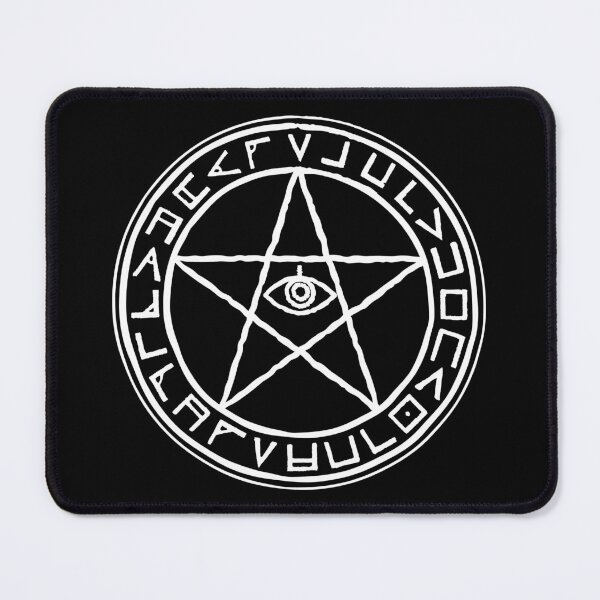 Item preview,  Elder Sign Nug-Soth Alphabet Dark Lovecraft Cthulhu Occult Esoteric designed and sold by Cccult.