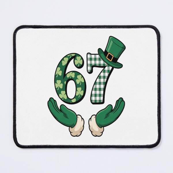 Artikelvorschau, 67 sechs Sieben St. Patrick's Day Kleeblatt entworfen und verkauft von BlassmausArt.