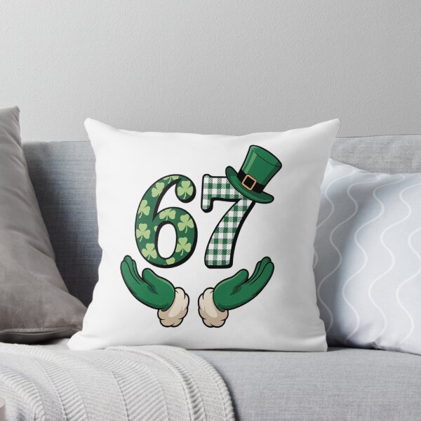 Item preview, 67 six Seven St Patricks Day Shamrock designed and sold by BlassmausArt.