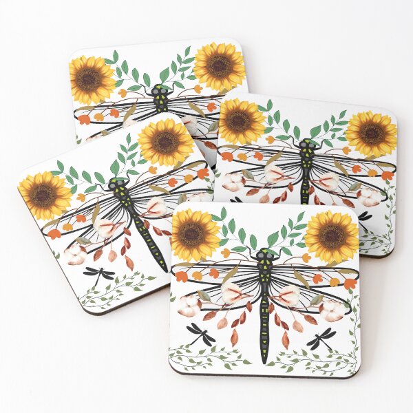 Artikelvorschau, Sonnenblumen-Libelle entworfen und verkauft von ArtByTrishiaK.