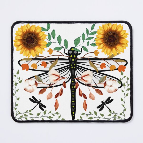 Artikelvorschau, Sonnenblumen-Libelle entworfen und verkauft von ArtByTrishiaK.
