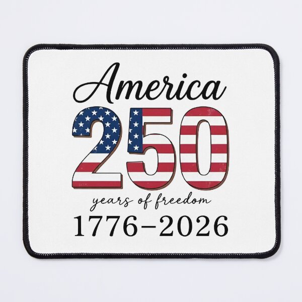 Item preview, America 250 Years Freedom, Patriotic USA Flag 1776-2026 designed and sold by MutzelArts.