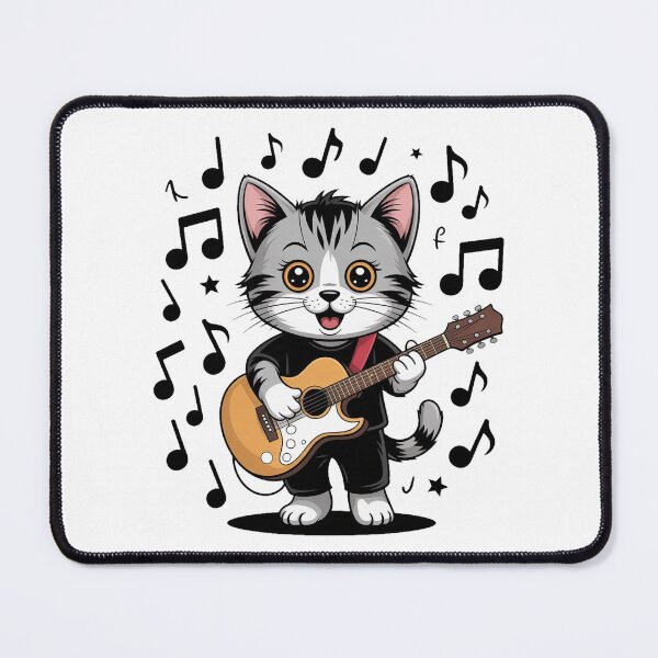 Item preview, Rocking Cat Music designed and sold by QuiteOrbit.