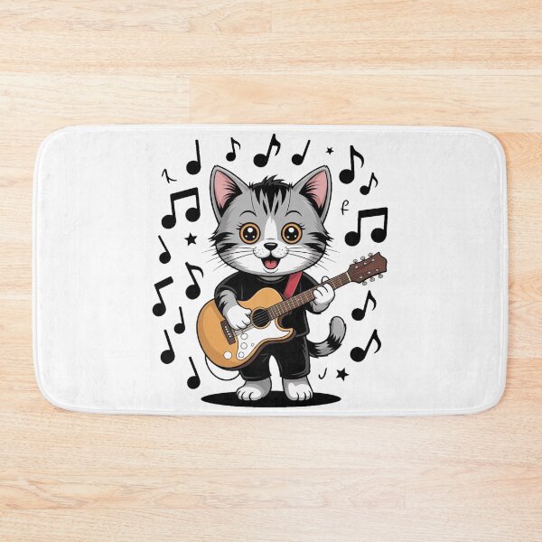 Item preview, Rocking Cat Music designed and sold by QuiteOrbit.