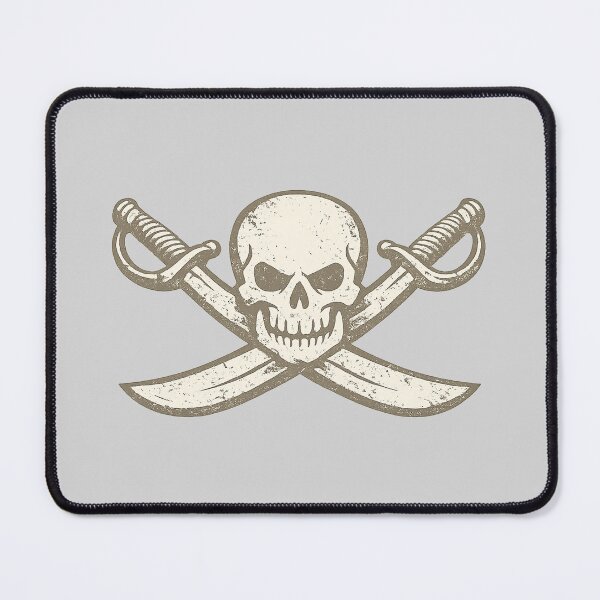 Item preview, Pirate Skull with Sabers — Cutlass Emblem designed and sold by DreamMachine69.
