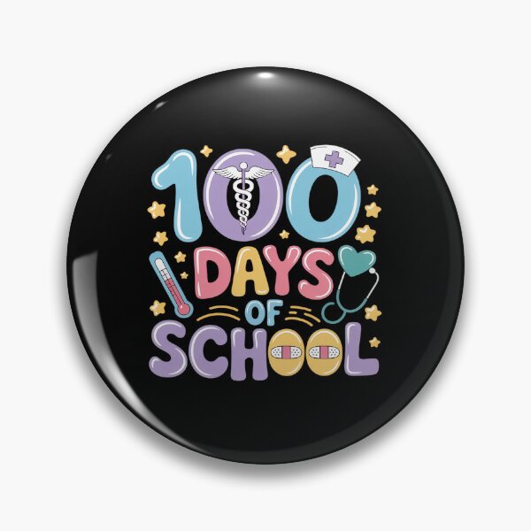 Item preview, 100 Days Of Nurse Nursing School 100 Days Of School designed and sold by BlassmausArt.