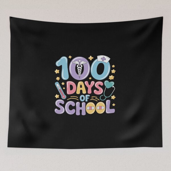Item preview, 100 Days Of Nurse Nursing School 100 Days Of School designed and sold by BlassmausArt.