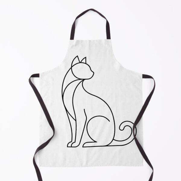Item preview, Geometric cat illustration designed and sold by Pulpa-grafica.