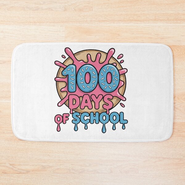 Item preview, 100 Days of School Baseball Drip 100 Days of School designed and sold by BlassmausArt.