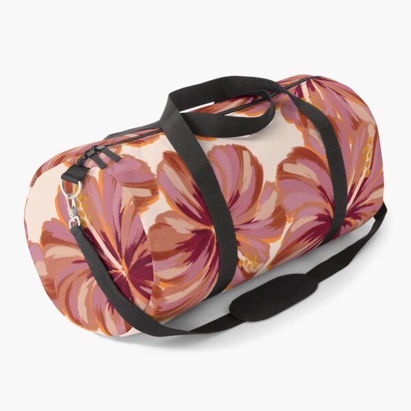 Item preview, Terracotta Hibiscus Tropical Floral Pattern designed and sold by prikanashiro.