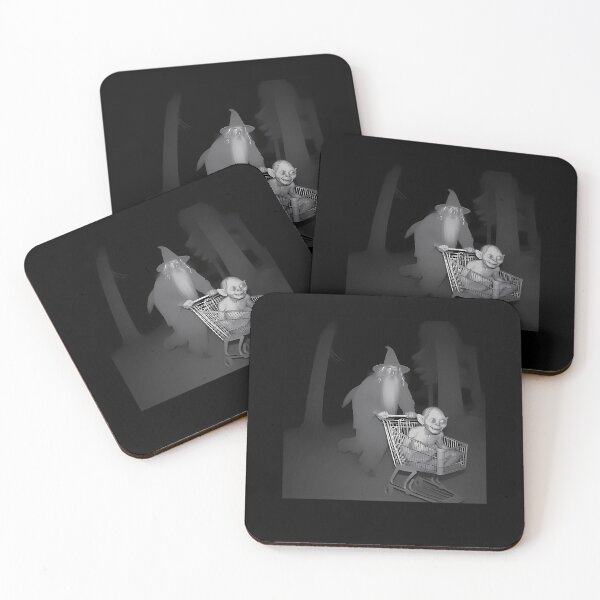 Item preview, Grey Wizard Pushing Gollum Meme designed and sold by mohamed fahchouch.