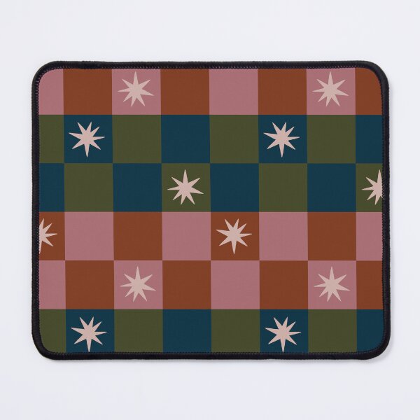 Item preview, Celestial Checker – Retro Star Pattern designed and sold by prikanashiro.