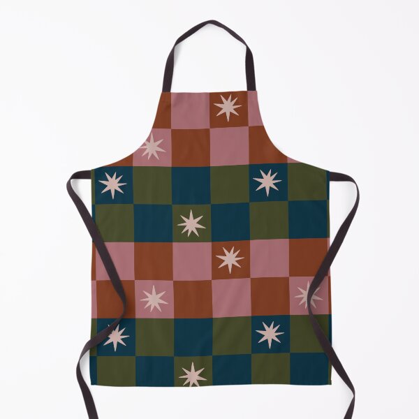 Item preview, Celestial Checker – Retro Star Pattern designed and sold by prikanashiro.