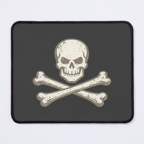 Item preview, Pirate Skull Logo — Classic Warning designed and sold by DreamMachine69.
