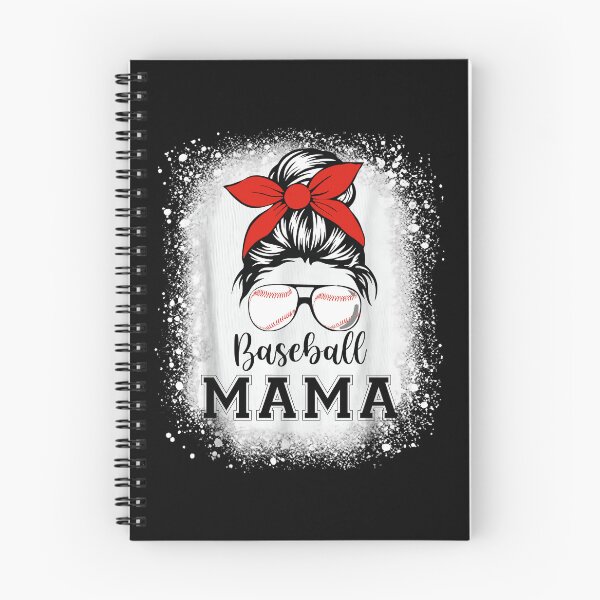 Artikelvorschau, Baseball Mama T-Shirt mit Dutt entworfen und verkauft von KIROSALS.