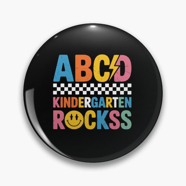 Item preview, ABCD Kindergarten Rocks Back To School Teacher Kindergarten designed and sold by BlassmausArt.