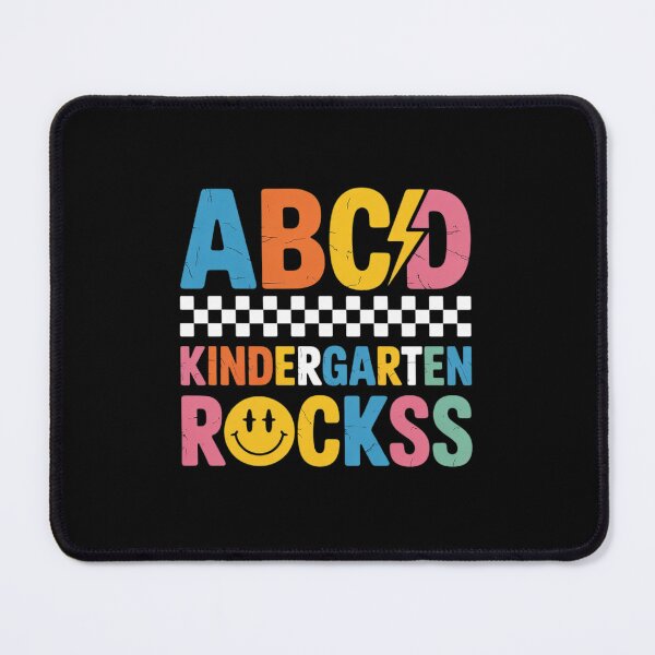 Item preview, ABCD Kindergarten Rocks Back To School Teacher Kindergarten designed and sold by BlassmausArt.