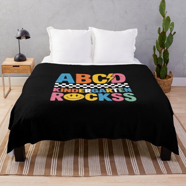 Item preview, ABCD Kindergarten Rocks Back To School Teacher Kindergarten designed and sold by BlassmausArt.