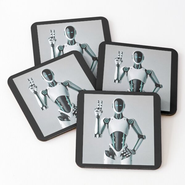 Item preview, Humanoid robot AI Robots Future Tech Design | The Bots Are Coming Futuristic Android Art designed and sold by TEEJAMBOREE.