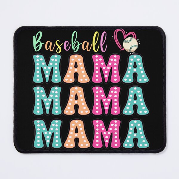 Item preview, Colorful Polka Dot Baseball Mama Tee designed and sold by KIROSALS.