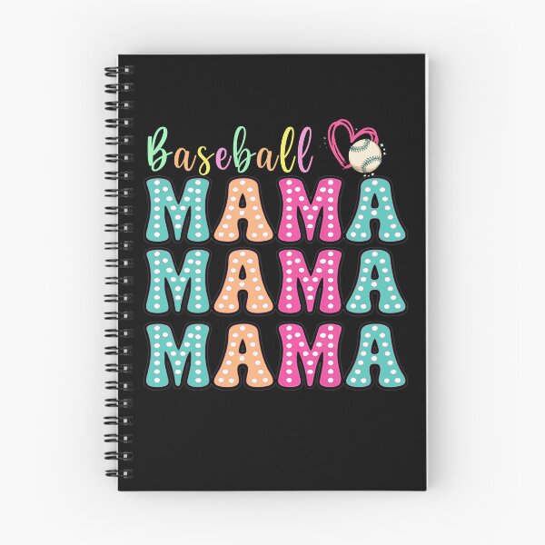 Artikelvorschau, Buntes Baseball-Mama-T-Shirt mit Polka-Dots entworfen und verkauft von KIROSALS.