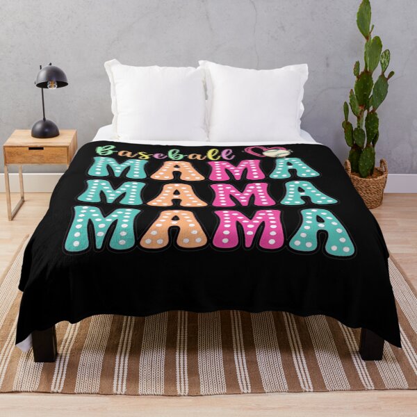 Item preview, Colorful Polka Dot Baseball Mama Tee designed and sold by KIROSALS.