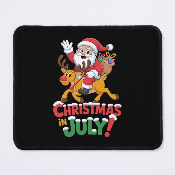 Item preview, Christmas in July Summer Reindeer Float Xmas designed and sold by BlassmausArt.